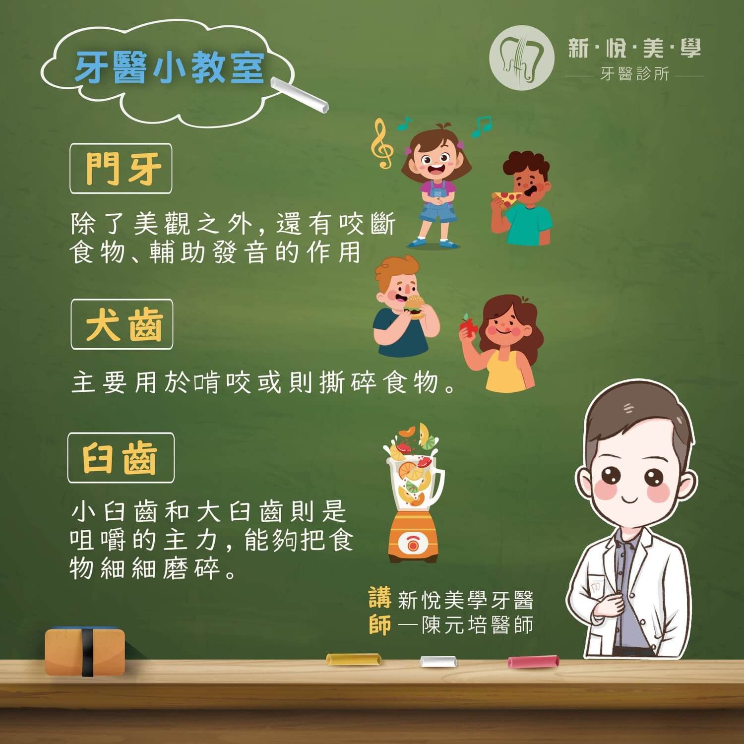 新悅美學牙醫診所的衛教專區圖片